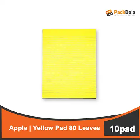 Picture of Apple Yellow Pad 10pd per rm x 10rm per case nrp REAM
