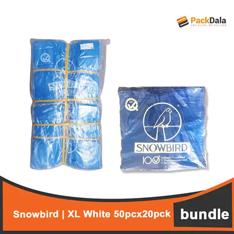 Picture of XL Snowbird White 50pcx20pck per ream x 5 ream pr bdl nrp BDL
