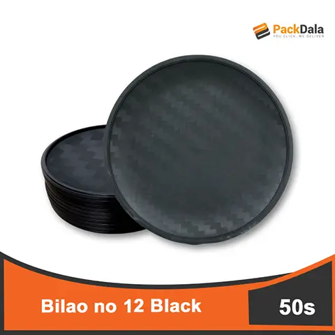 Picture of Bilao no 12 Black 50pcs per bdl