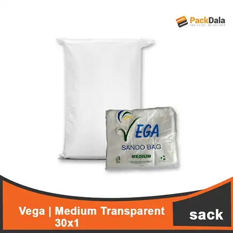 Picture of Medium Vega Transparent 30x1 nrp SACK