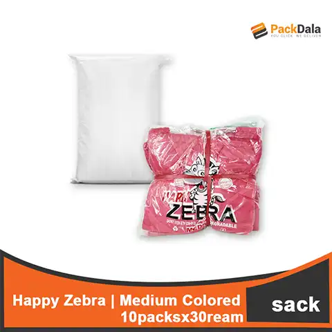 Picture of Medium Zebra Colored 10pckx30ream nrp SACK