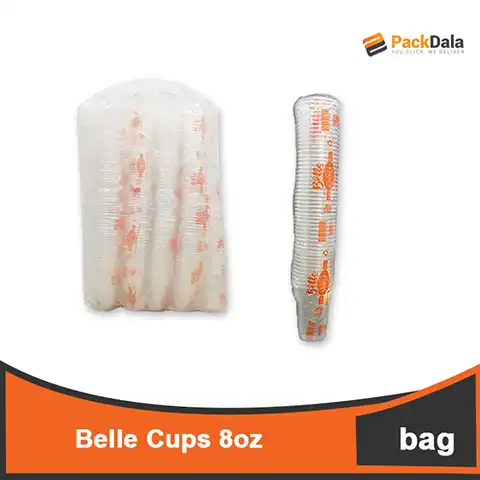 Picture of Belle Cups 8oz 20pckperbag nrp BAG