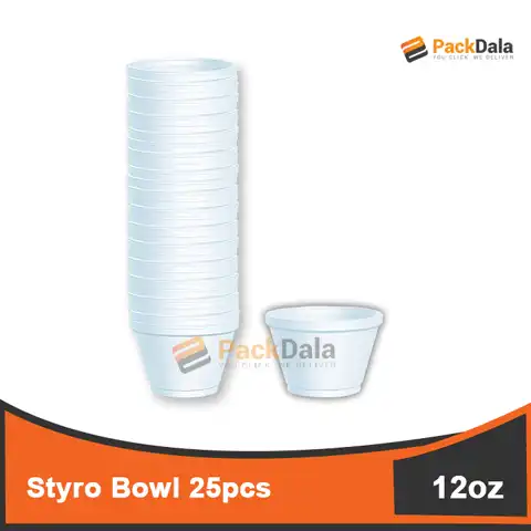 Picture of Styro Bowl 12oz 25pcsx20pckprcs nrp PACK