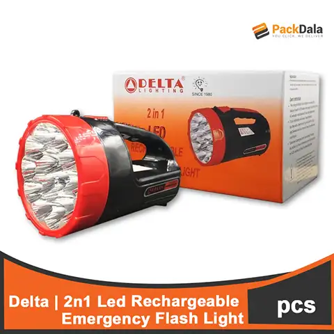 Picture of Led Round Flashlight Big ERRFLB15 6 LED PC