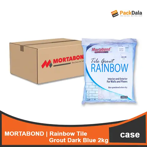 Picture of Rainbow Tile Grout Dark Blue 2kg 10pcs per cs CASE