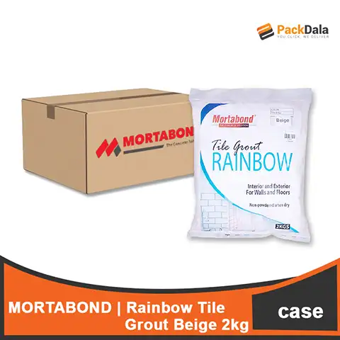 Picture of Rainbow Tile Grout Beige 2kg 10pcs per cs CASE
