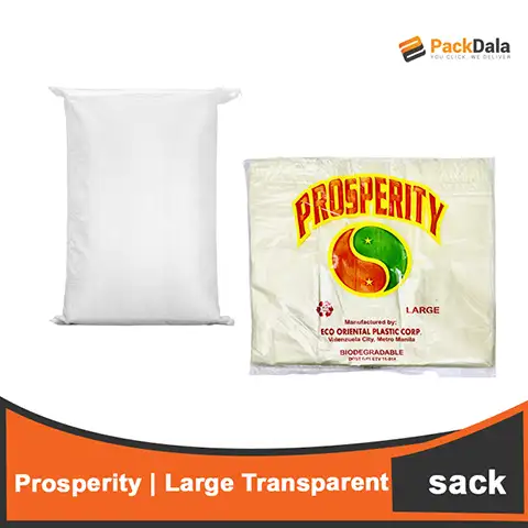 Picture of Large Prosperity Transparent 20rmxsack SACK