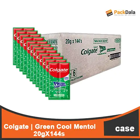 Picture of Colgate Green Kool mentol 12pcx12tie per cs nrp CASE