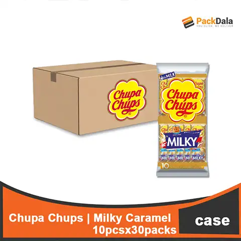 Picture of ChupaChups Milky Caramel 10px30pck per cs rp CASE