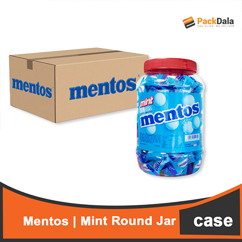 Picture of Mentos Mint round jar 200sx6  CASE