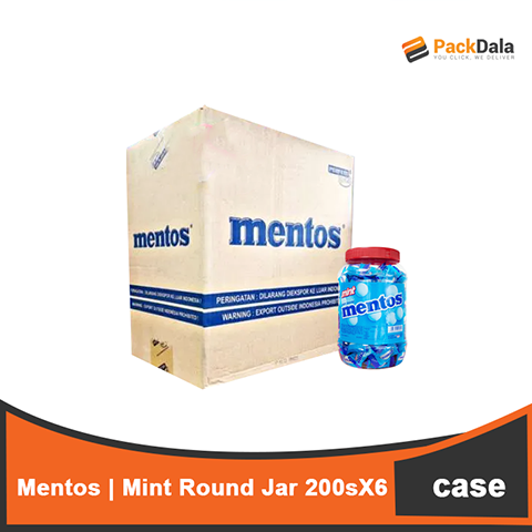 Picture of Mentos Fruit jar 200sx6  CASE