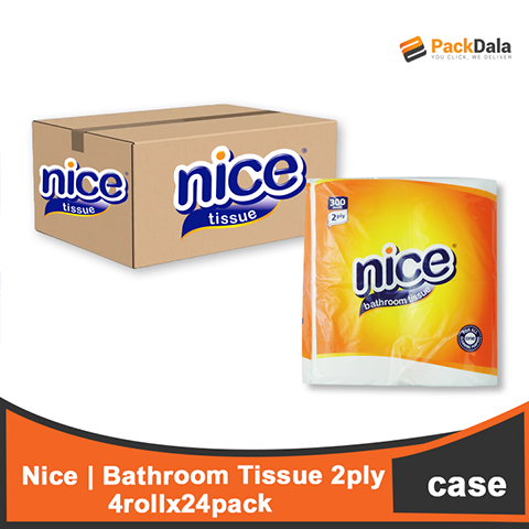 Picture of Nice Bathroom Tissue 2ply 4rollx24pck per cs CASE