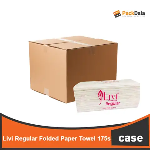 Picture of Livi Regular Folded Paper Towel 175shts 1ply 30pcksprcs nrp CASE