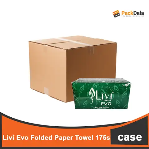 Picture of Livi Evo Folded Paper Towel 175sheets 1plyx30packspercs Green nrp  CASE