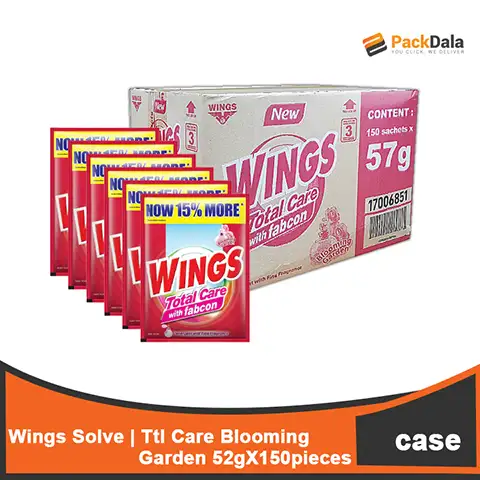 Picture of Wings Ttl Care BloomingGarden Pwdr 52gx25x150 nrp CASE