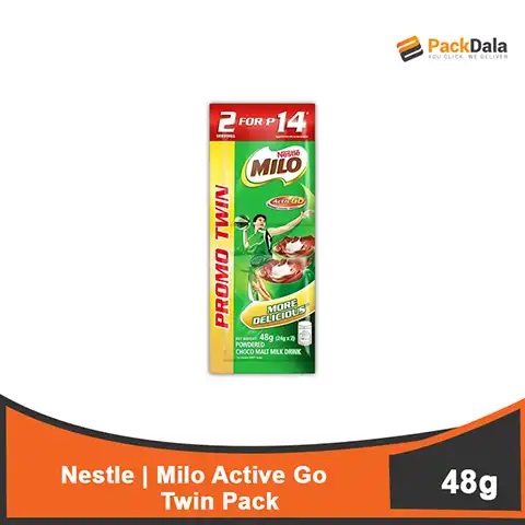 Picture of Milo Go Active Champion Twin Pack 48g 8x32 rp PCS