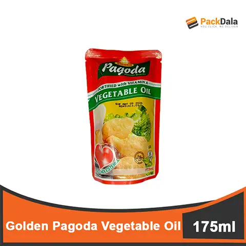 Picture of Golden Pagoda Vegetable Oil pouch 60x175 ml pcs