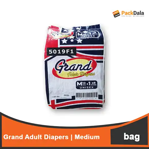 Picture of Grand Adult Diaper Medium 8x10plus1 BDL