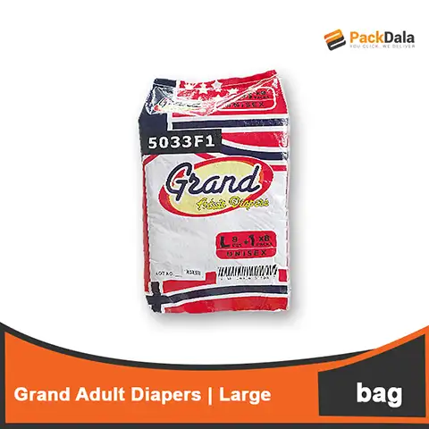 Picture of Grand Adult Diaper Large 8x8plus1  BDL