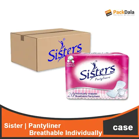 Picture of Sisters Pantyliner Breathable Individually Pack 8sx48 CASE
