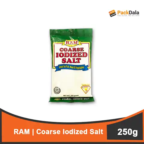 Picture of Ram Iodized Salt Coarse 48x250g PACK