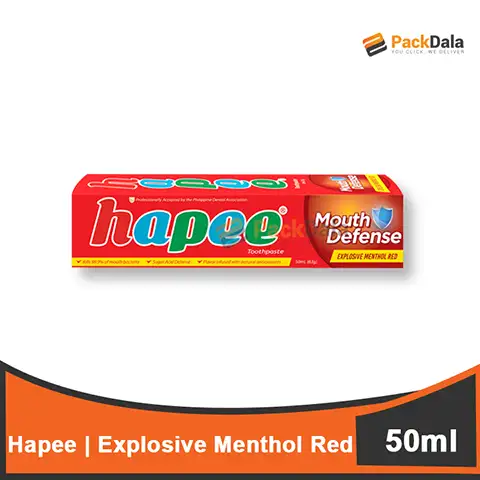 Picture of Hapee Explosive Menthol Red 72sx50ml PCS