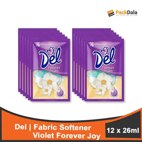 Picture of Del Fabric Softener Violet Forever Joy 12x26ml TIE