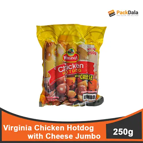 Picture of Virginia Chicken Hotdog with Cheese Jumbo 4 5  250g