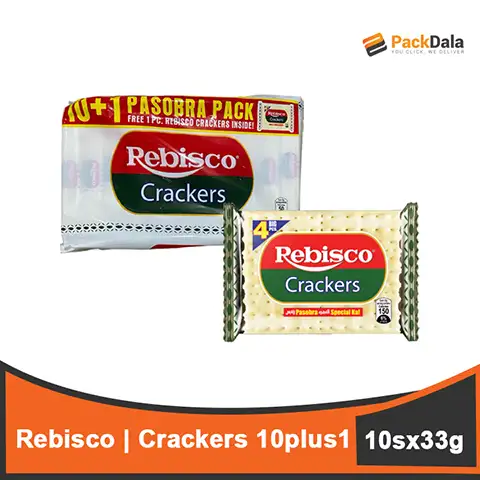 Picture of Rebisco Crackers Plain 20X33g 10plus1 PACK