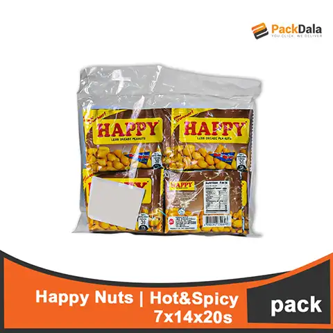 Picture of Happy Nuts Hot and Spicy 7x14x20s PACK