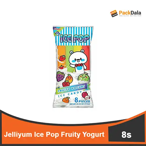 Picture of Jelliyum Ice Pop Fruity Yogurt 16x8s PACK