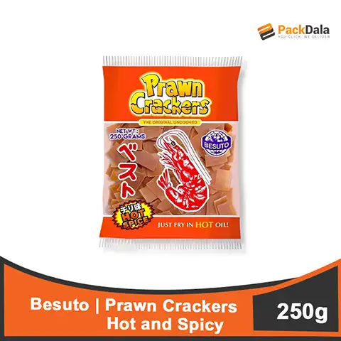 Picture of Besuto Prawn Cracker Hot Spicy 60x250g PACK