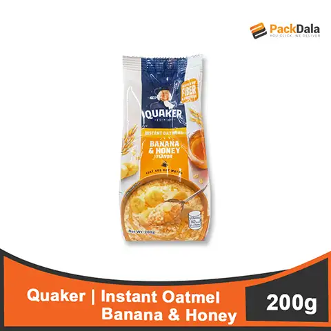 Picture of Quaker Instant Oats Banana n Honey 200g PACK