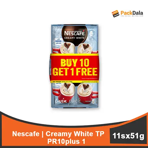 Picture of Nescafe Creamywhite TP 18x11x51g PR10plus1