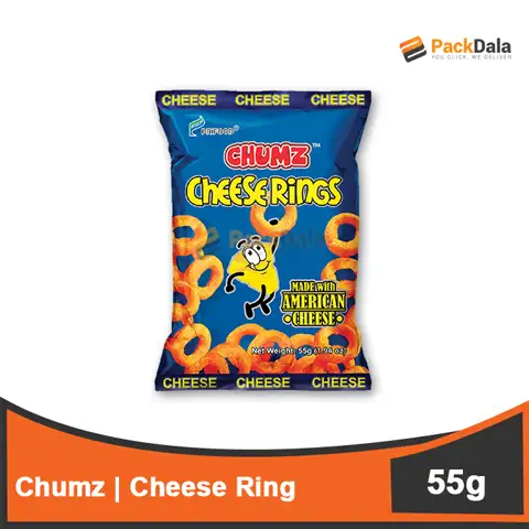 Picture of Chumz Cheese Ring 55g 25pcsperbag rp 