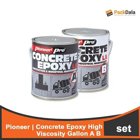Picture of Pioneer Concrete EpoxyHigh Viscosity Gallon A B 2x1 SET