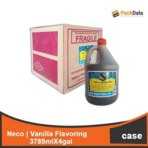 Picture of Neco Vanilla Flavoring 3785mlx4gal nrp CASE