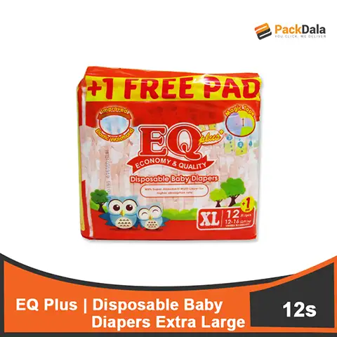 Picture of EQ Plus Diaper BP XL  12x12plus1