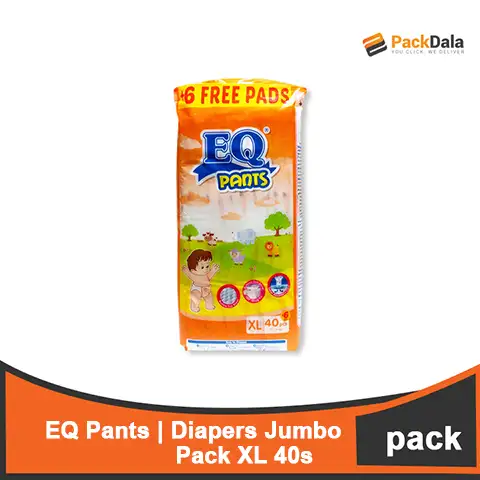 Picture of EQ Pants Diapers Jumbo Pack XL 6x40s PACK