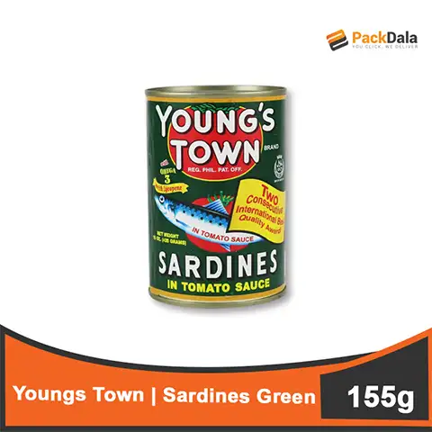 Picture of Youngs Town Sardines Green 100x155g CAN