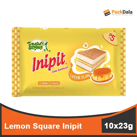 Picture of Lemon Square Inipit Leche Flan 12x10 23g PACK