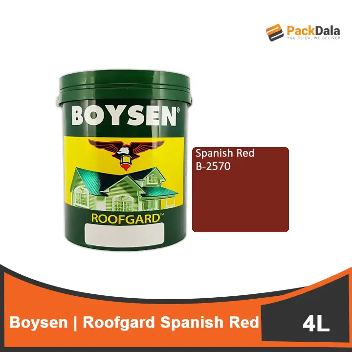 Picture of Boysen RG Spanish Red Galx4pcs