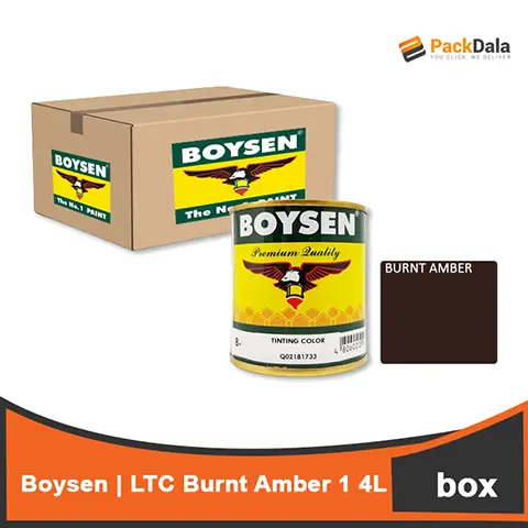 Picture of Boysen LTC Burnt Umber 1 4L 24pcspercs BOX