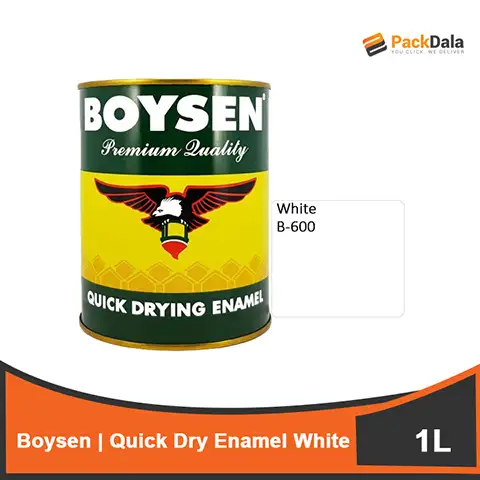 Picture of Boysen Quick Dry Enamel White 1Lx12pcs PCS