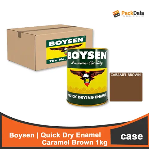 Picture of Boysen Quick Dry Enamel Caramel Brown 1Lx12 CASE