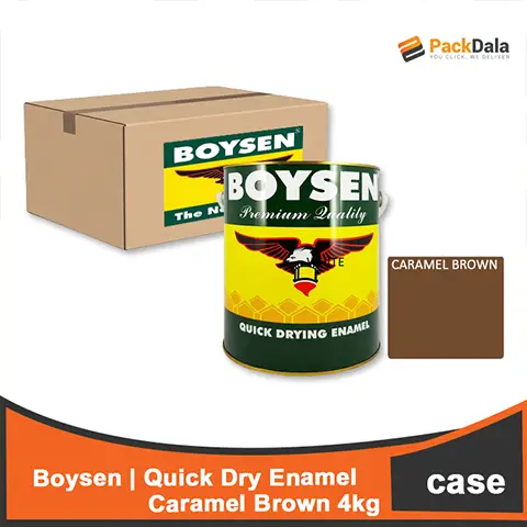 Picture of Boysen Quick Dry Enamel Caramel Brown Gal 4Lx4  CASE