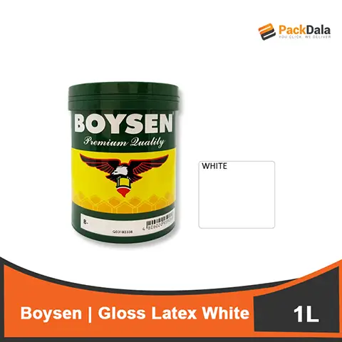 Picture of Boysen Gloss Latex White 1Lx12pcs PCS