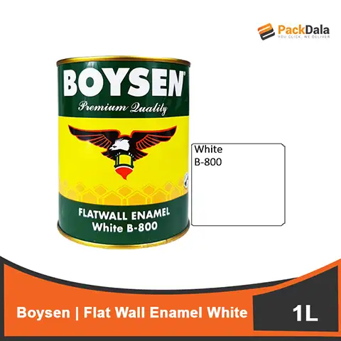 Picture of Boysen Flat Wall Enamel White 1Lx12pcs PCS