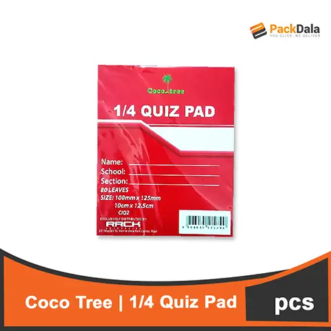 Picture of Coco Tree 1by4 Quizpad 200padspercase PAD