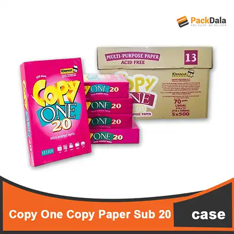 Picture of CopyOneCopy Paper L sub20 500sht x 5rrmpercs nrp CASE